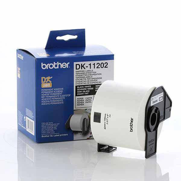 Brother DK-11202 Shipping Labels 62mm x 100mm