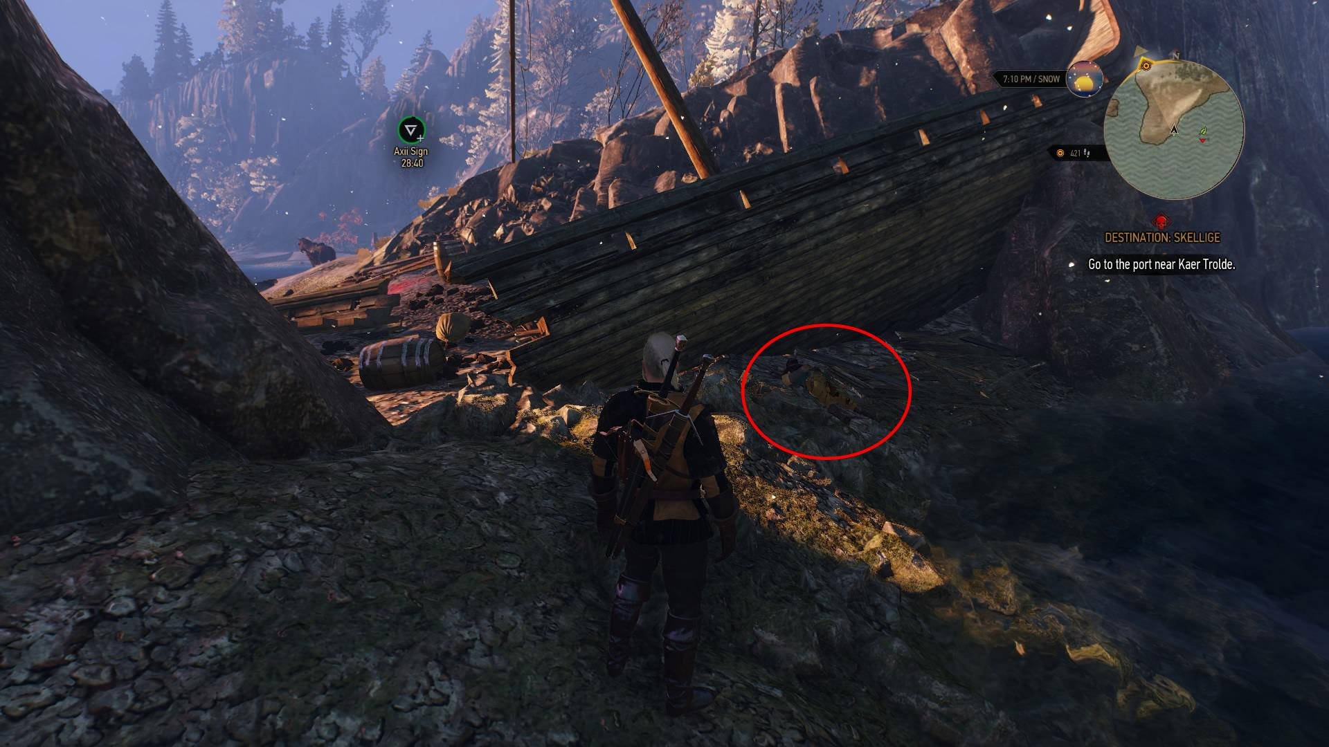 Tip Get Your 1000 Crowns Back When On Skellige Witcher