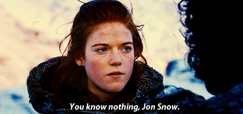 you know nothing