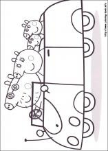 Peppa Pig Coloring Pages On Coloring Book Info