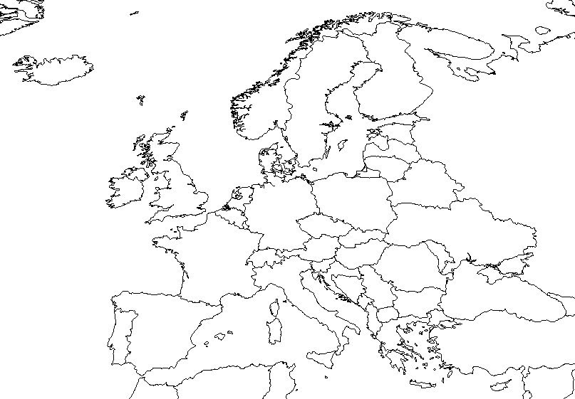 harta muta europa test Harta muta a Europei