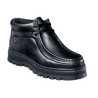 SAO by Stacy Adams Men's Dublin II Suede Lace Up Ankle Boot, 8.5, Black Smooth