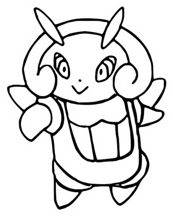 ぬりえ ポケモン イルミーゼ