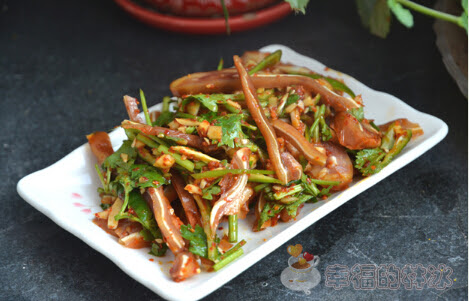 红油拌猪耳的做法