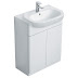 White Countertop Vanity Unit / For countertop basins and washbowls placed on top of the vanity unit, this of course changes things.