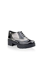 CALZADOS JAM Zapatos de cordones Jar-05340 (Negro / Plateado)