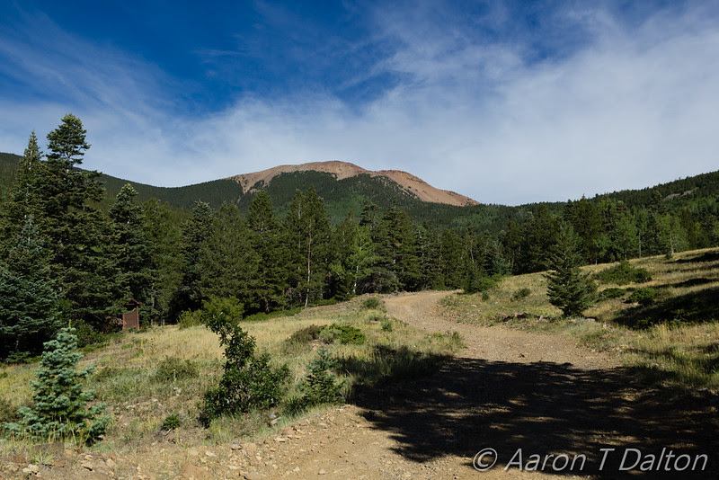 Baldy by Clouds