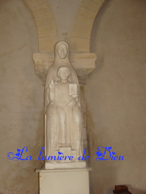Colleville sur mer : église ND de l'Assomption