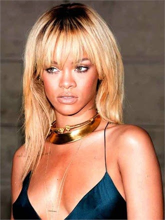 rihanna blonde hair red carpet fashion kenneth jay lane jewelry