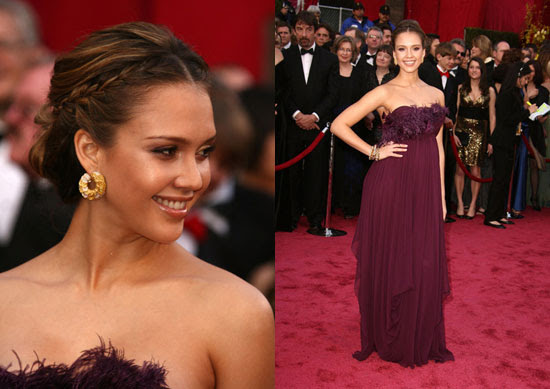 jessica alba oscars 2008