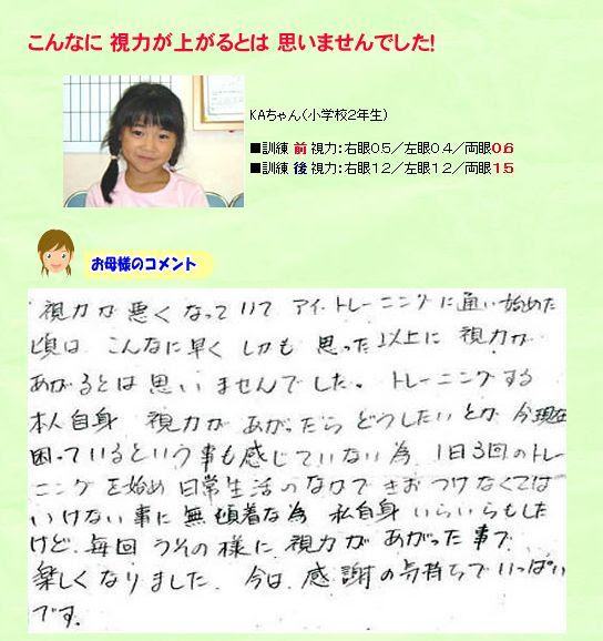 目 が 良く なる 方法