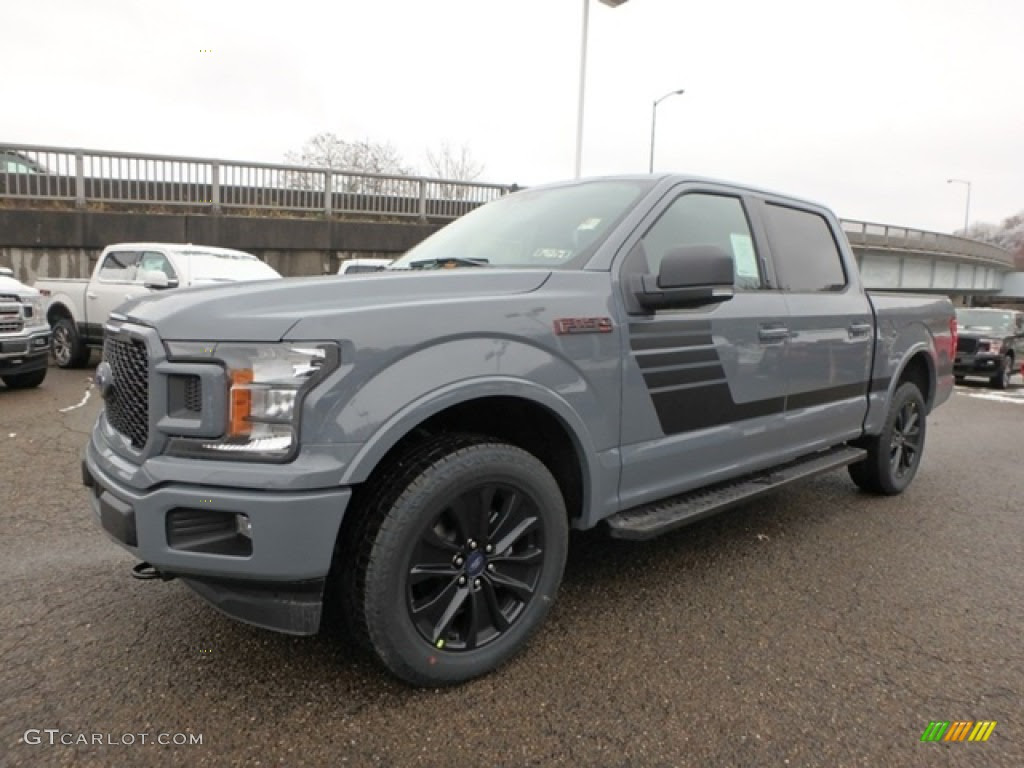 Abyss Gray 2019 Ford F150 Xlt Sport Supercrew 4x4 Exterior