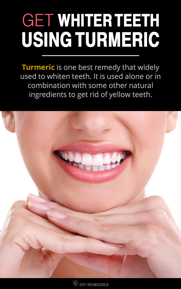 Whiter Teeth with Turmeric