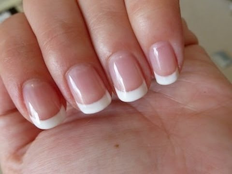 How to get the perfect gel french manicure yourself nails