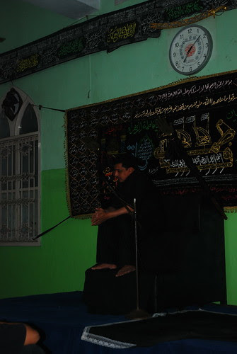 Dr Abbas Ali Mir Son of Late Ali Master Recites Majlis at Chota Naksha by firoze shakir photographerno1