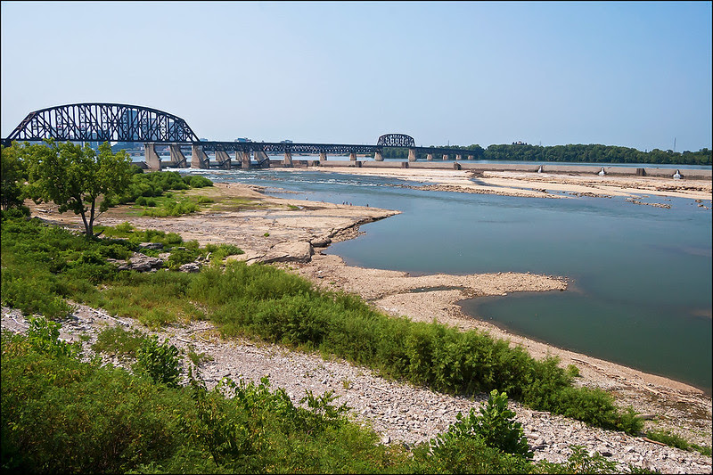 Ohio River Looking Out to Louisville