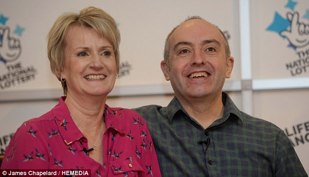 Mr Martin said the couple were 'shocked' and described the experience as 'surreal' when they found out