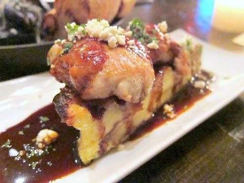 Sweetbread on Bread Pudding