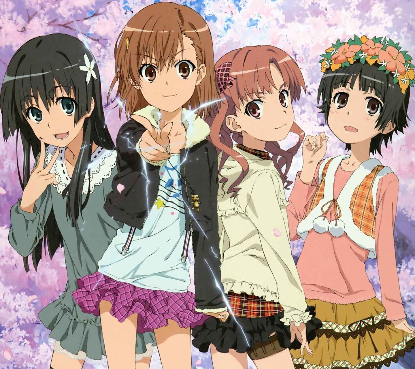 とある科学の超電磁砲 Android壁紙 5 1440 1280 アニメ壁紙ネット Pc Android Iphone壁紙 画像