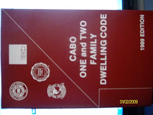 Cabo One and Two Family Dwelling Code 1989