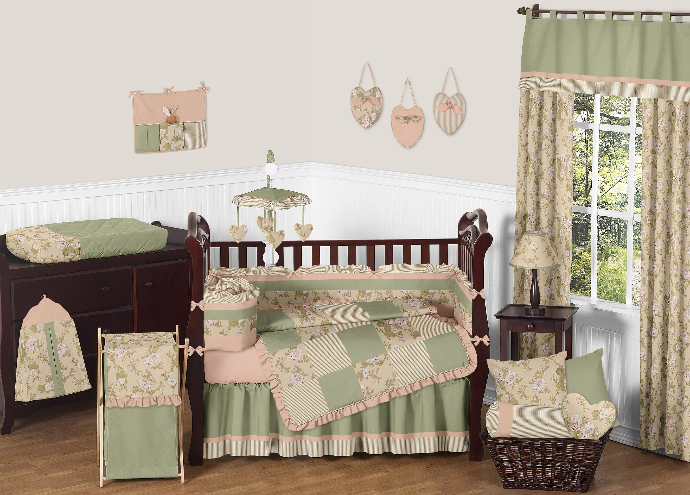 Sweet Jojo Designs Annabel Collection 9pc Crib Bedding Set ...