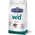 Hills W/D Low Fat Diabetic GI Health Chicken Cat Food 8.5 lb