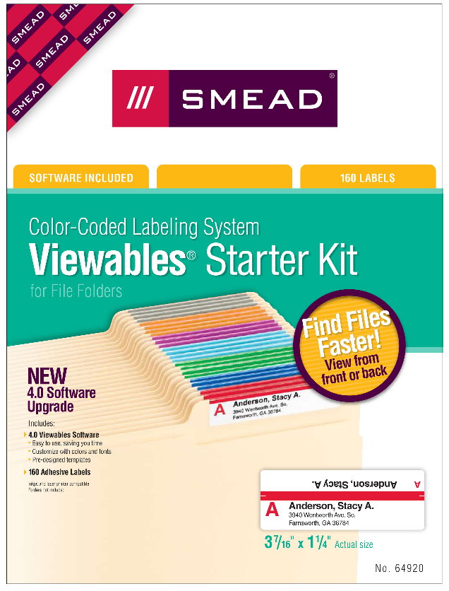 Organizing Your Files With Smead Office Supplies - Simplified Bee