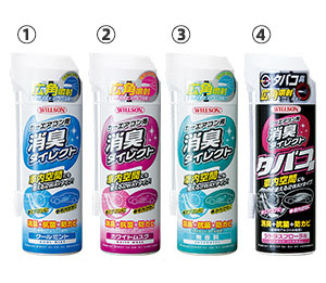 消臭 芳香剤 カーコロン 商品情報 ウイルソン