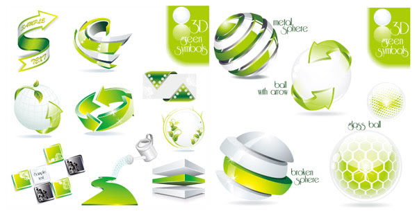 Download Green 3D Icon vector - Vector Icons free download