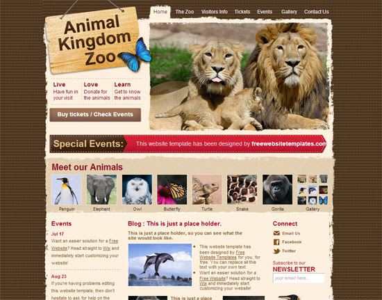 45 High-Quality Free HTML/CSS Templates from 2011 and 2012