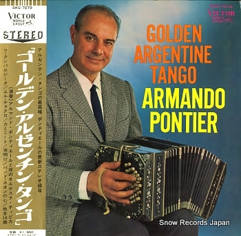 PONTIER, ARMANDO golden argentine tango