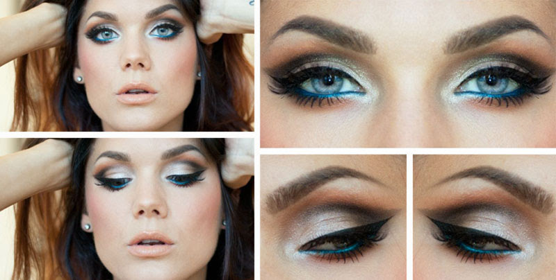 How to do makeup with Green Dress for a party