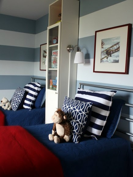 Red White and Blue Boy Bedrooms | Atticmag | Kitchens, Bathrooms ...