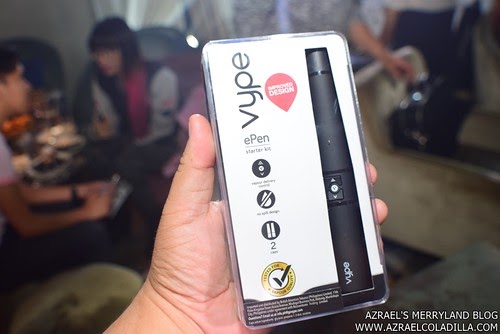 Vype ePen -an international vape brand now launched in Manila 