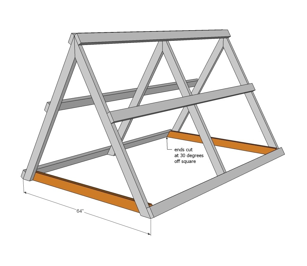 Hobbit Hole Chicken Coops, and More! Ana White | A Frame Chicken Coop - DIY Projects