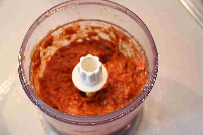 salsa rossa con pomodorini secchi 