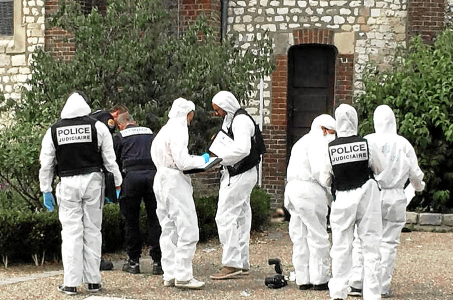 Priest murdered. The escalation in horror