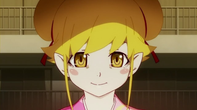 物語シリーズセカンドシーズン 傾物語 まよいキョンシー其ノ参 忍ファンなら必見 浴衣姿になった忍野忍 何を着てもかわいい パピヨンの日々