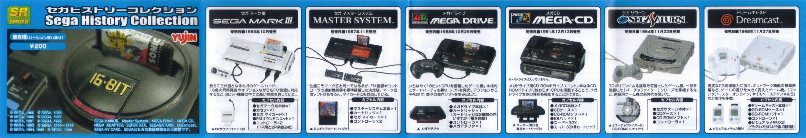 Sega History Collection console by Yujin