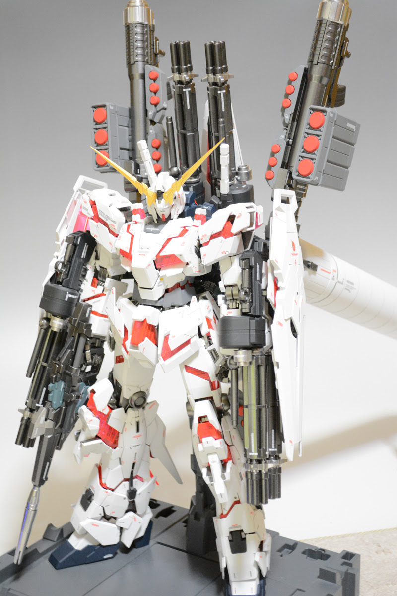 Pgユニコーンガンダム フルアーマー拡張ユニットの塗装レシピと写真レビューです ガンダムブログはじめました