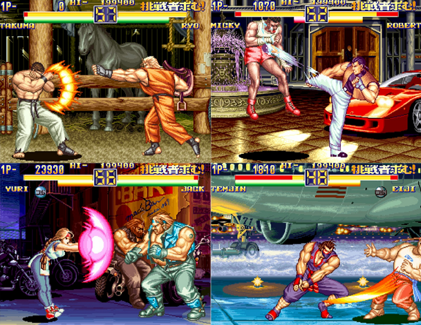 Switchにて アケアカneogeo 龍虎の拳2 が配信開始