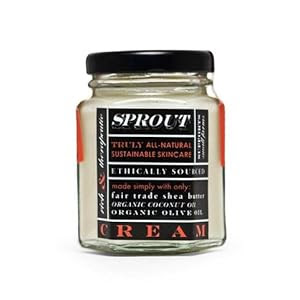 Vegan Vegetarian Skin Care Moisturizing Cream by Sprout - All Natural Skincare - Organic Ingredients