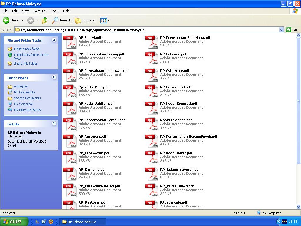 HOT !!! >>>400++ Contoh Kertas Kerja Rancangan Perniagaan 