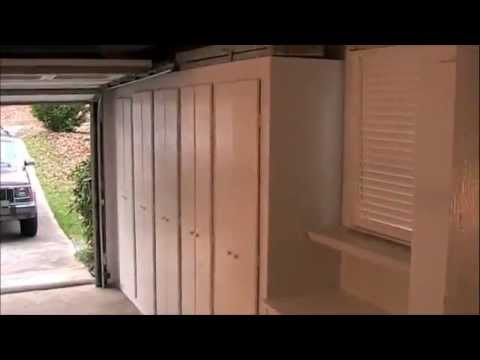 Building rather than Buying' Garage Storage Cabinets - YouTube