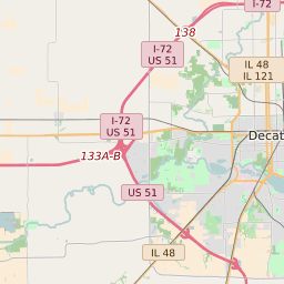 Decatur Il Zip Code Map Decatur, Illinois ZIP Code Map   Updated September 2020