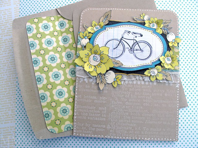 You are 'wheely' beautiful card - mel stampz