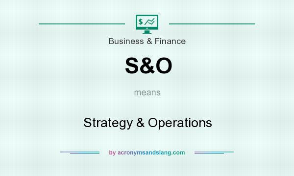 S O Strategy Operations By Acronymsandslang Com