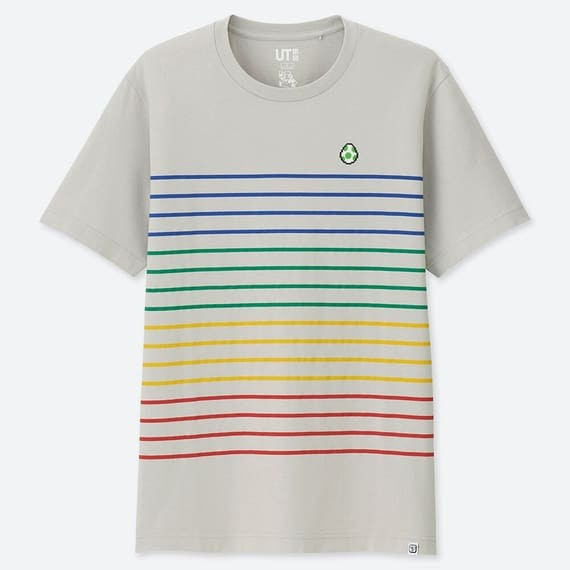 ユニクロより スーパーマリオ のtシャツが4月1日発売 ドット絵を活かしたレトロ キュートなデザインが特徴 ニコニコニュース