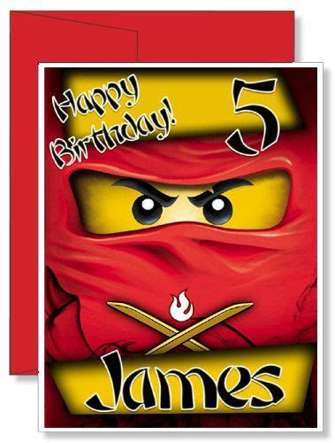  ninjago printable birthday card printable card free lego ninjago