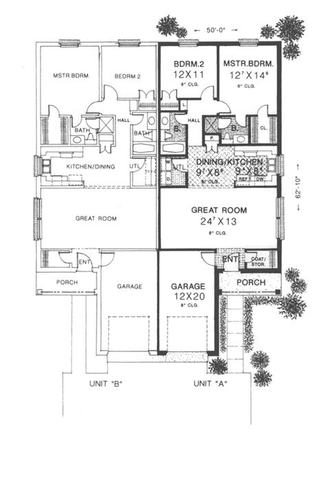Use these free bluebird house plans, dimensions, and tips to attract nesting bluebirds to your yard. Twin Springs Ranch Duplex Plan 036D-0123 | House Plans and